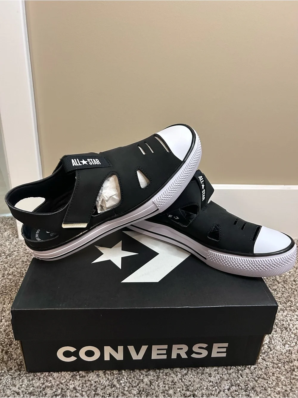 NEW Chuck Taylor All Star Superplay Sandals Size 5.5